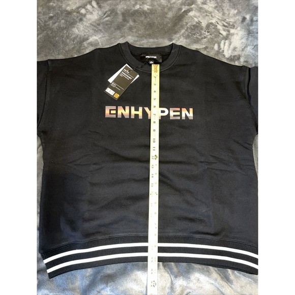 Medium ENHYPEN DAY ONE sweatshirt 02 Weverse Black - Picture 4 of 6